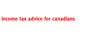 income tax advice for canadians